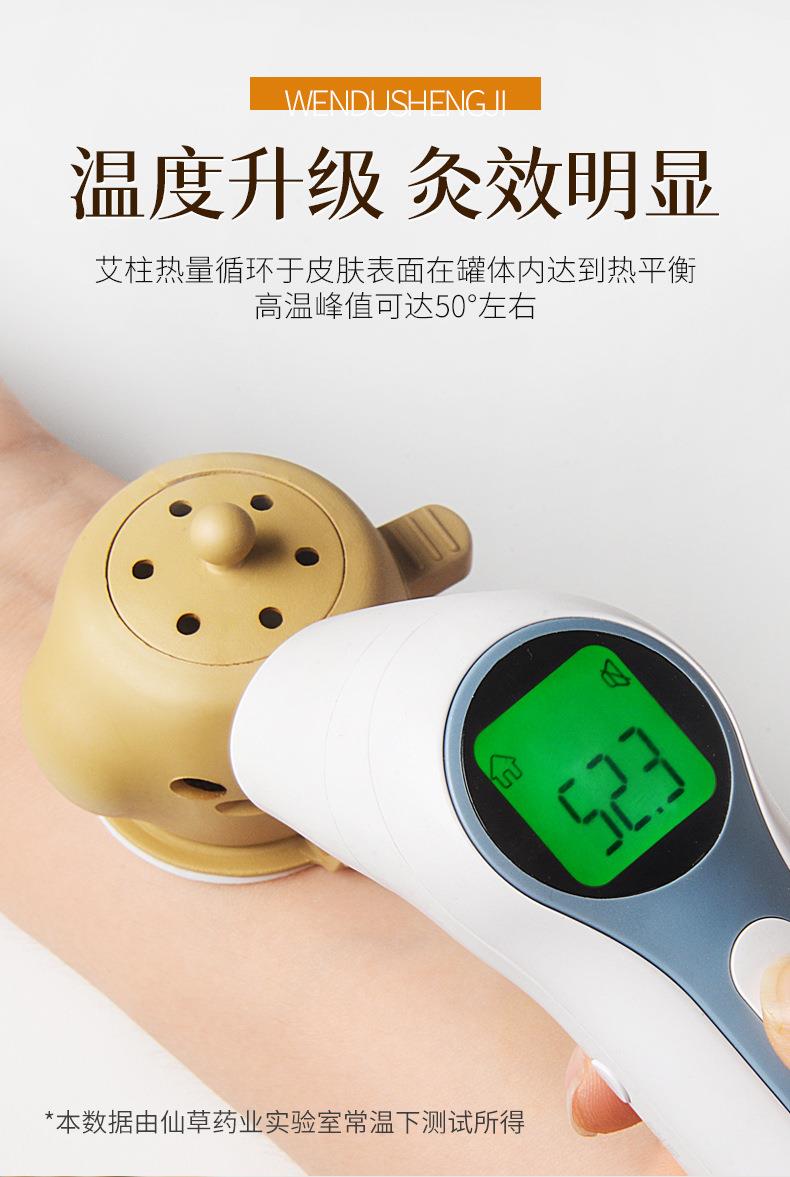 批發(fā)新款家用隨身灸 家用便捷艾灸盒地攤貨艾灸壺廠(chǎng)家直供艾灸寶