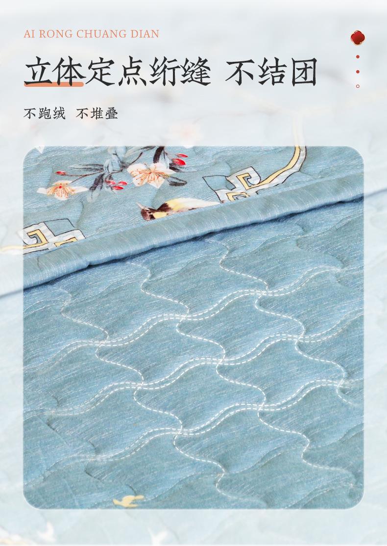 廠(chǎng)家直銷(xiāo)艾絨床墊 家用保暖秋冬1.8m艾灸墊 艾絨被子過(guò)年送禮佳品