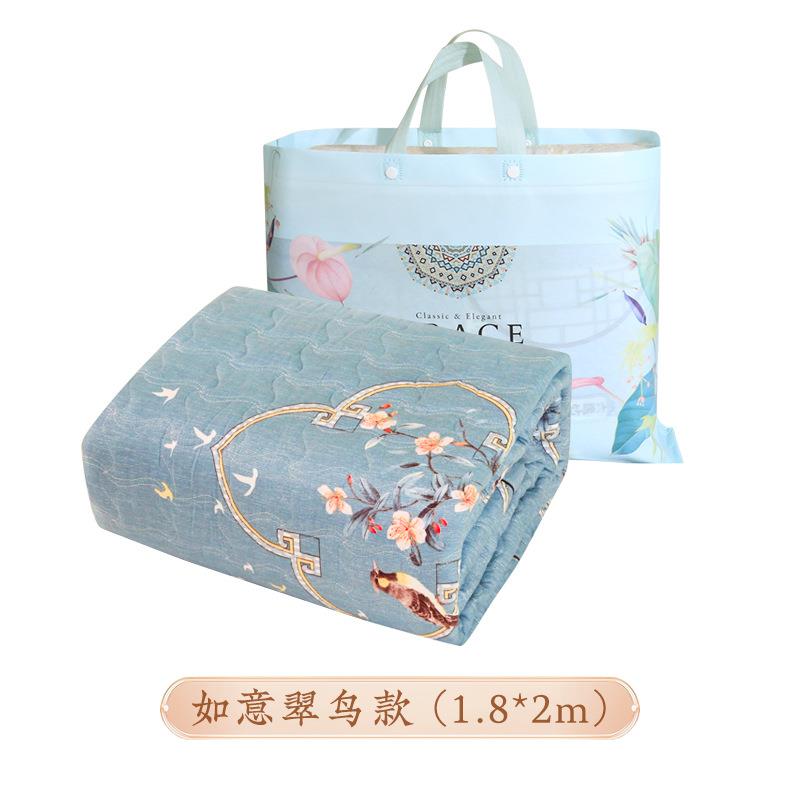 廠(chǎng)家直銷(xiāo)艾絨床墊 家用保暖秋冬1.8m艾灸墊 艾絨被子過(guò)年送禮佳品